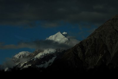 Mount Cook at twilight