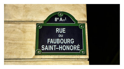 Rue du Faubourg Saint-Honor