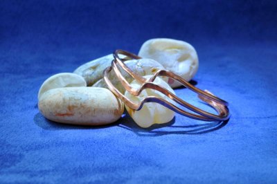 Three Copper Bracelets