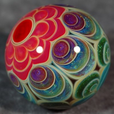 ~ Swimming Lotus ~ 1.34 (33mm) $old