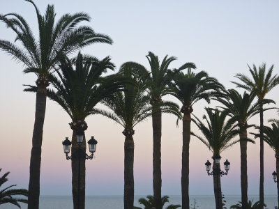 sunset over thebalcon de europa