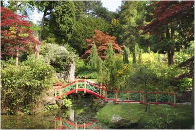 chinese foot bridge.