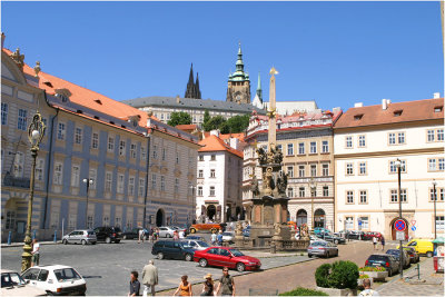 part of malostranske square