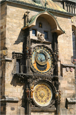 the horologe (astronomical clock)