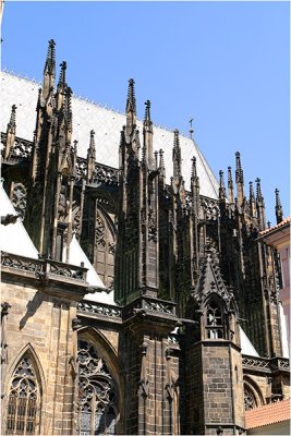 st vitus cathedral right side rear