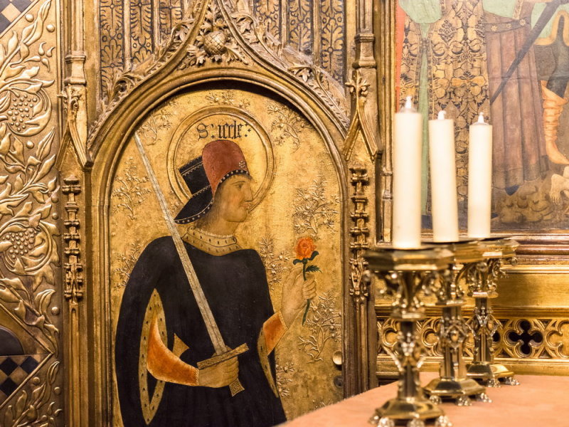 Interior of Barcelona Cathedral