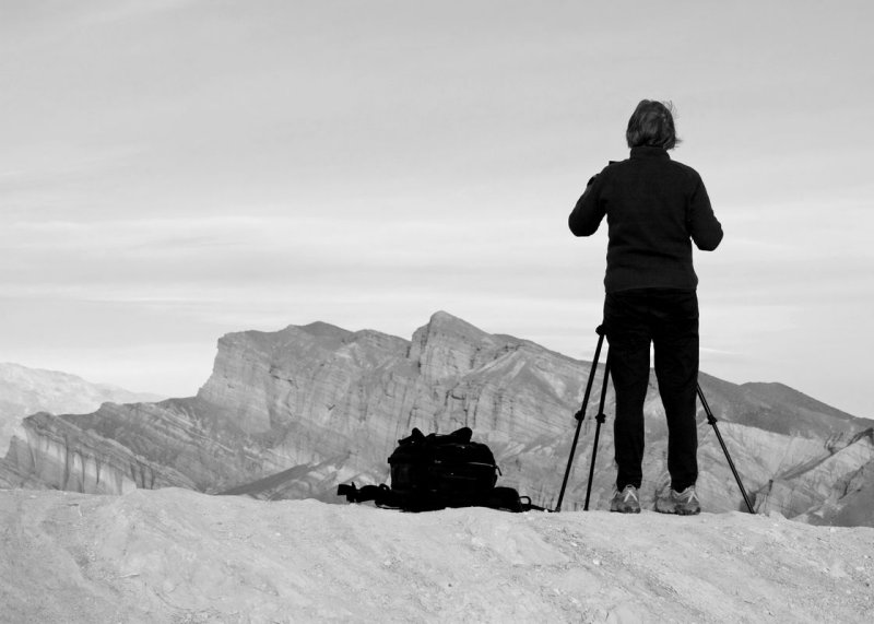 Zabriske Point #4 -- The Photographer