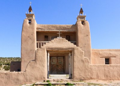 San Jose de Gracia Church (18th century) in Las Trampas, NM