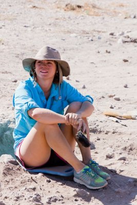 Sunnie Sartin (Archaeology field school)