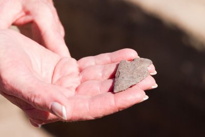 Artifact recovered from site