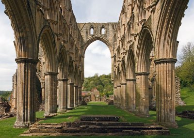 Rievaulx Abbey ruins