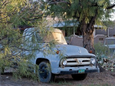 Old Pickup Truck in Mesilla, NM