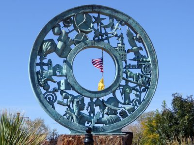 An idealized history of New Mexico in Socorro, NM