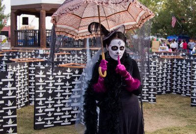 Day of the Dead in Mesilla, NM