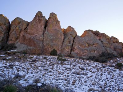 Dripping Springs area of Organ Mountains