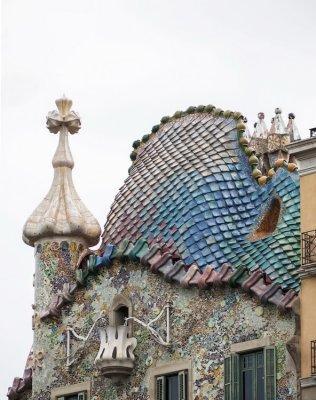 Casa Batllo - remodelled by Gaudi in 1906