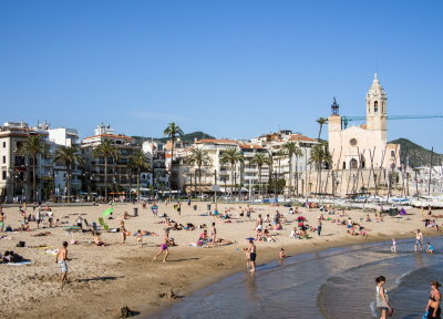 Sitges - beach town south of Barcelona