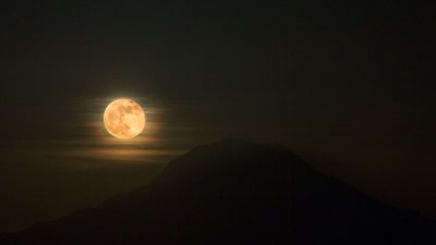 Super Moon + Photoshop