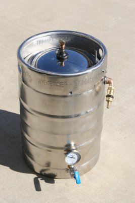With manifold lower to the bottom