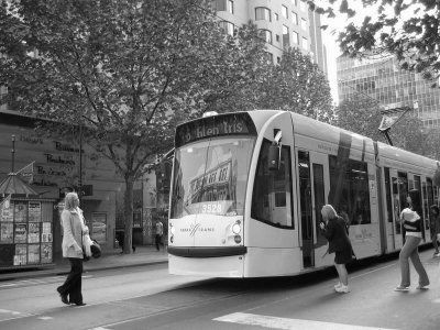 In our life the whole thing is about catching the right tram.