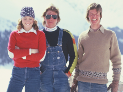 Skiing Colorado 1978, Robin Weber, Dan Bell, Jeff Hann