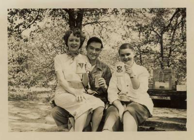 Mom and friends, 1953, Bartlesville, OK