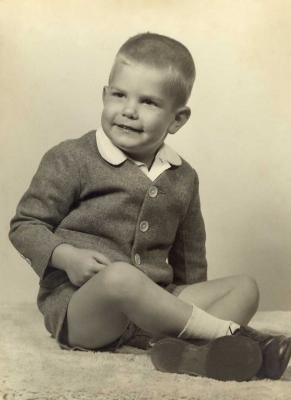 David Thomas Bell, 1961, age 3