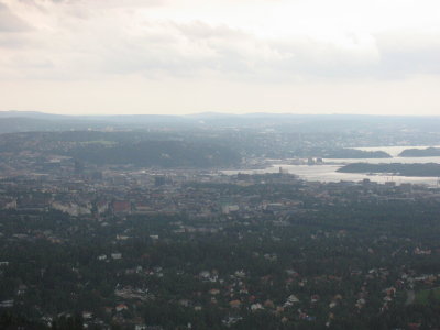 Oslo from the jump tower