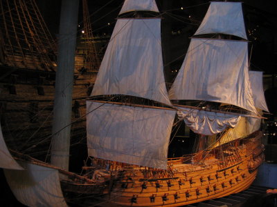 the Vasa ship. (functional life: 30 minutes)
