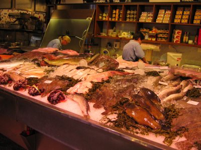 fish at the market
