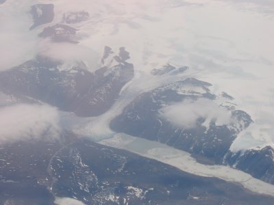 glaciers in northern Canada