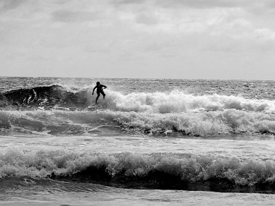 Surf in Black and White