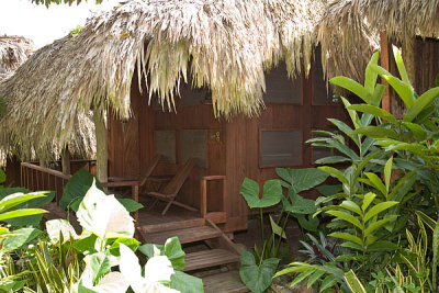 Cabana at Lamanai - home for 3 nights