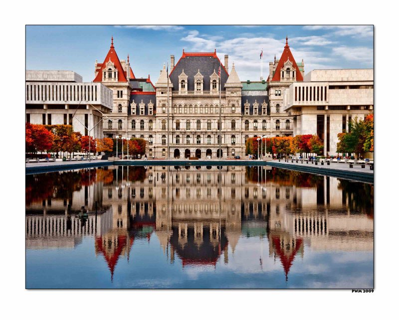 Capitol in Autumn (Empire State Plaza)