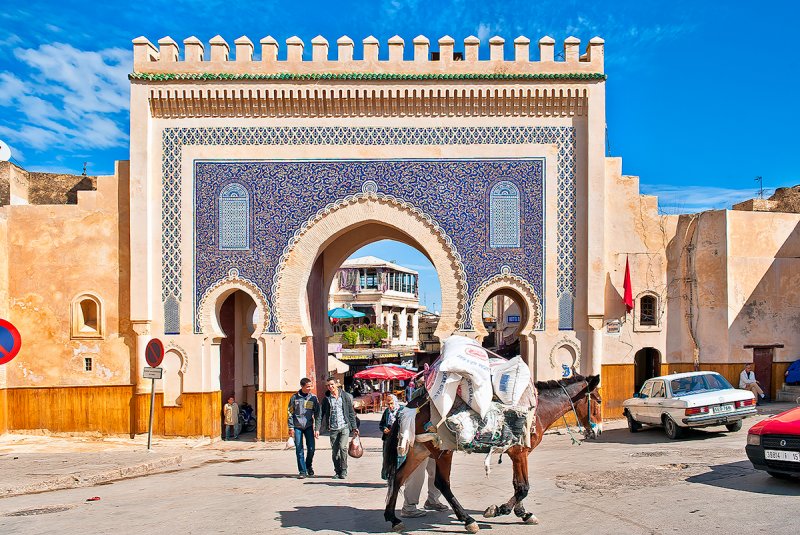 Bab Boujeloud Gate