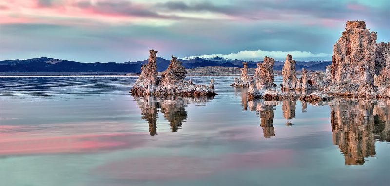 Mono Lake At Dusk