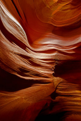 The Upper Antelope Canyon