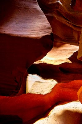 The Upper Antelope Canyon