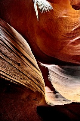 The Upper Antelope Canyon