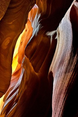 The Upper Antelope Canyon