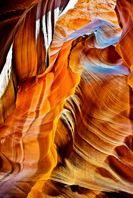 The Upper Antelope Canyon