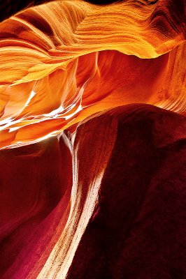 The Upper Antelope Canyon