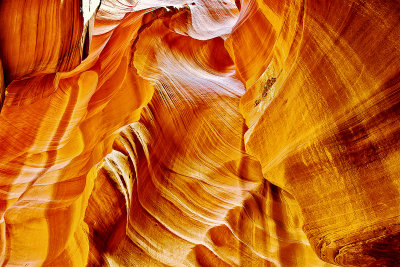 The Upper Antelope Canyon