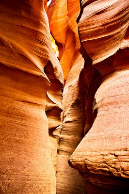 The Upper Antelope Canyon