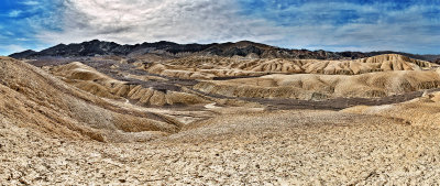 Death Valley - Badland Formations