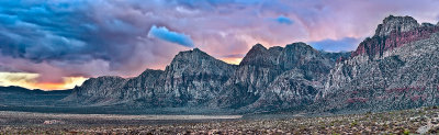 Spring Mountains Pano