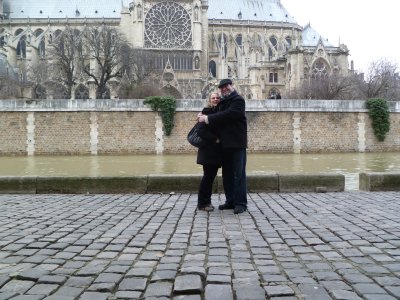 Down on the Seine by Notre Dame