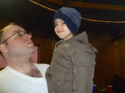 Ich und ein kleiner gast