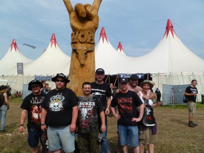 The Wacken Rock Hand