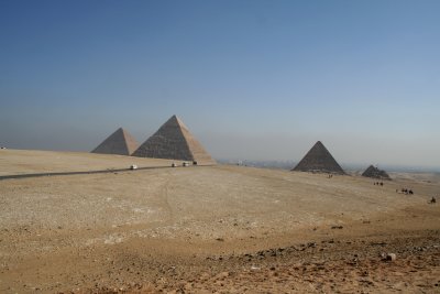 birds eye view of the Giza Pyramids.jpg